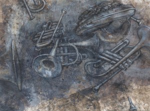 About muteness 5 ⌘ Det stumme 5   76 x 56 cm