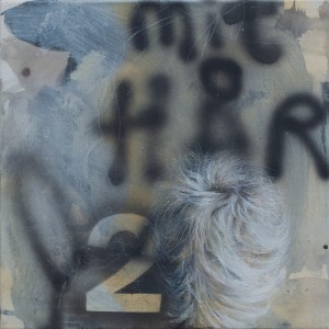 Rudimentær. Hår 1 ⌘ Rudimentary. Hair 1. 30 x 30 cm