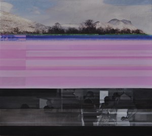 A- photo jeg vil samle på fjeldtoppe/I want to collect on mountain tops  90 x 80 cm  8 000 dkr