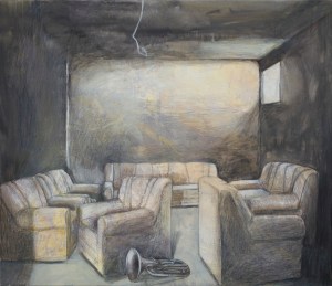 Når stolene, alle sæderne og gulvet er overladt til sig selv ⌘ When all the chairs, the seats, the floor is left to itself